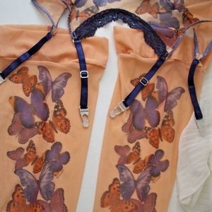 Uye Suryana Butterfly Stockings XS/S
